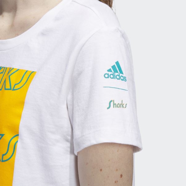 Tee Shirt Adidas Sharks Playmaker Blanc