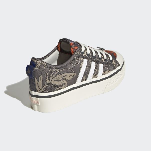 Adidas Nizza Plate-forme Chaussures Orange