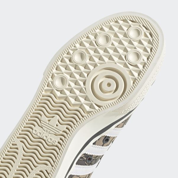 Adidas Nizza Plate-forme Chaussures Orange