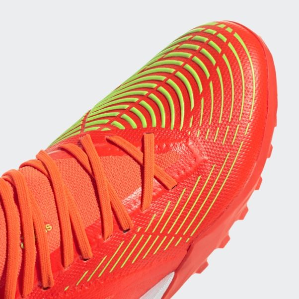 Adidas Prédateur Edge.3 Turf Chaussures Rouge