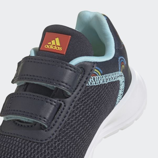 Adidas Tensaur Run Chaussures à Scratch à Deux Brides Encre