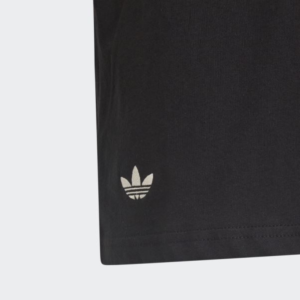 Tee Shirt Adidas Adicolor Noir