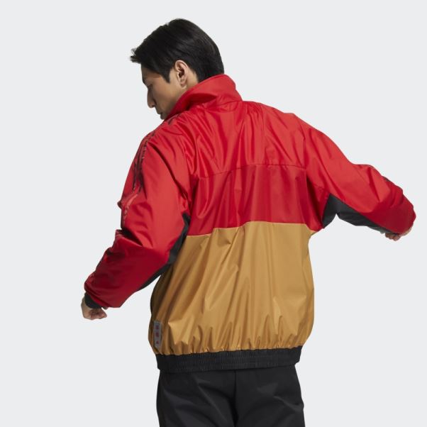 Cny Veste Tissée Réversible écarlate Adidas
