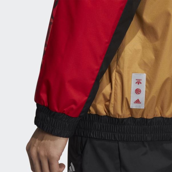 Cny Veste Tissée Réversible écarlate Adidas