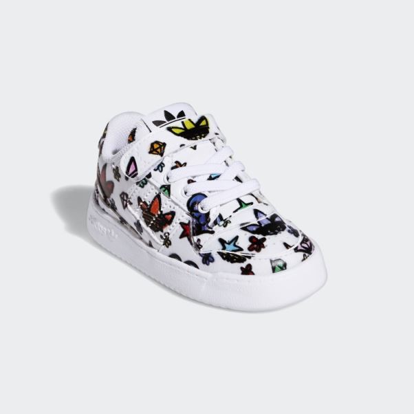 Adidas Jeremy Scott Forum 84 Low Mono Blanc