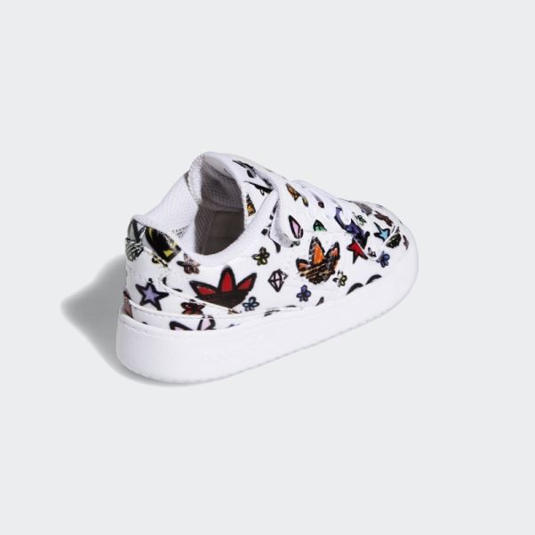Adidas Jeremy Scott Forum 84 Low Mono Chaussures Noir