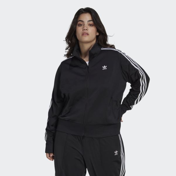 Veste De Survêtement Adidas Adicolor Classics Firebird Noire (grande Taille)