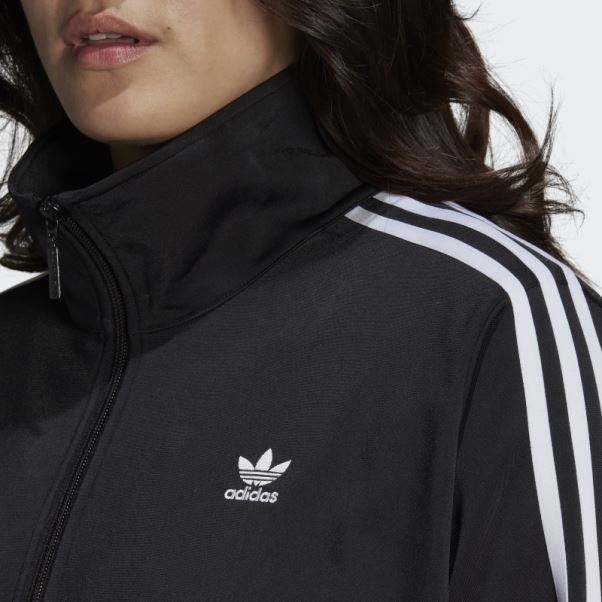 Veste De Survêtement Adidas Adicolor Classics Firebird Noire (grande Taille)