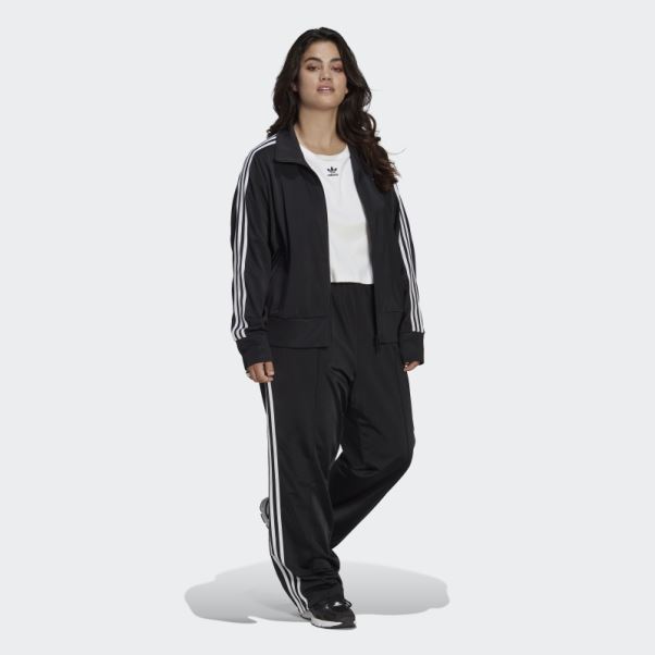 Adidas Noir Adicolor Classics Firebird Track Top (taille Plus)