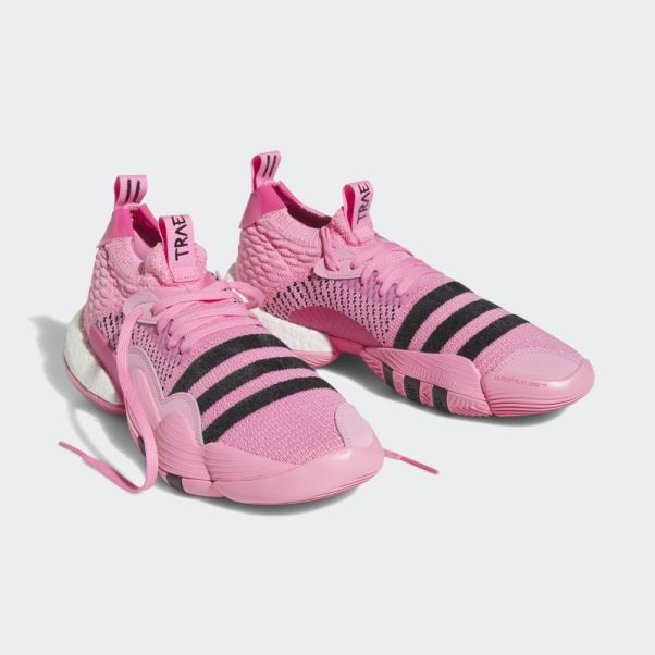 Chaussure De Basket Adidas Trae Young 2.0 Rose