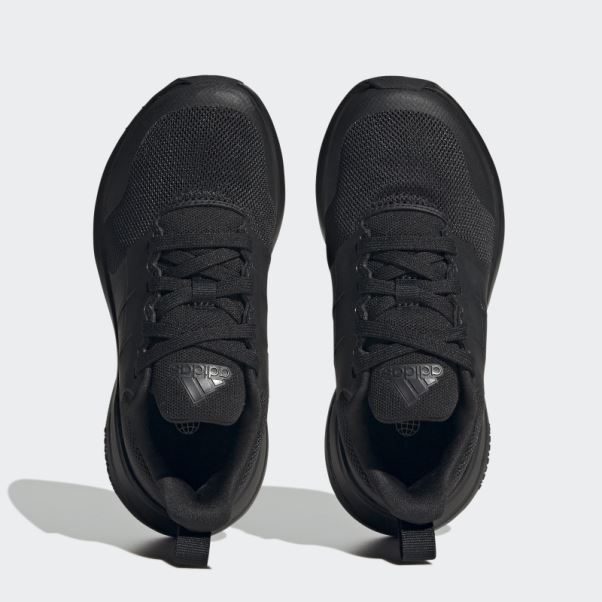 Adidas Fortarun 2.0 Cloudfoam Dentelle Chaussures Carbone
