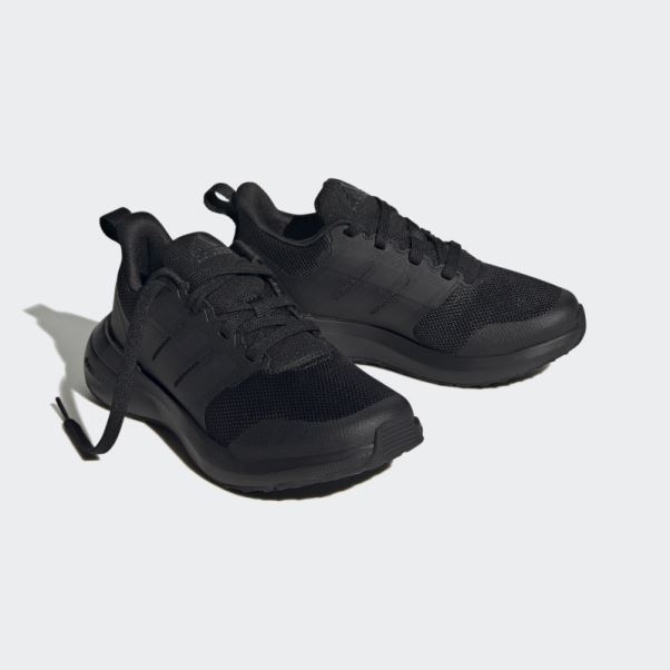 Adidas Fortarun 2.0 Cloudfoam Dentelle Chaussures Carbone