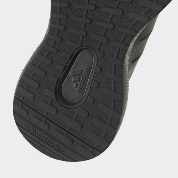 Adidas Fortarun 2.0 Cloudfoam Dentelle Chaussures Carbone