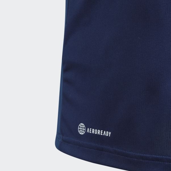 Train Essentials Aeroready 3-stripes T-shirt Regular Fit Adidas Bleu Foncé