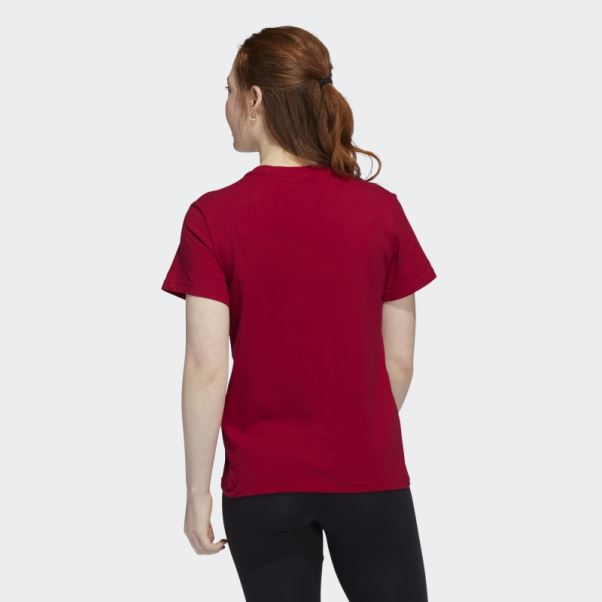 T-shirt à Manches Courtes Adidas Playmaker Rouge
