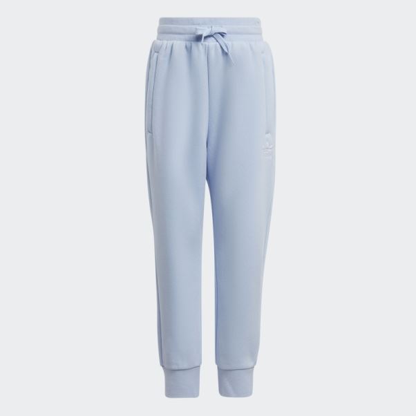 Ensemble Adicolor Crew Adidas Bleu Aube