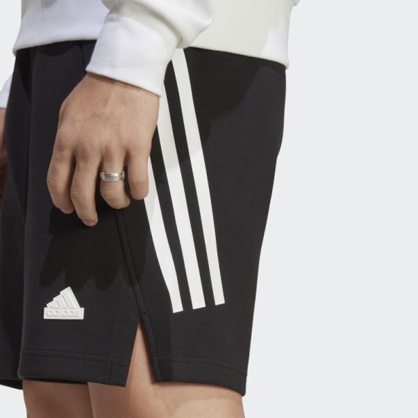 Hot Future Icons Short 3 Bandes Adidas Noir