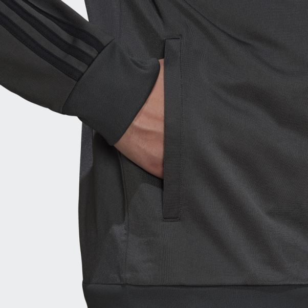 Veste De Survêtement Essentials Warm-up 3 Bandes Adidas Gris