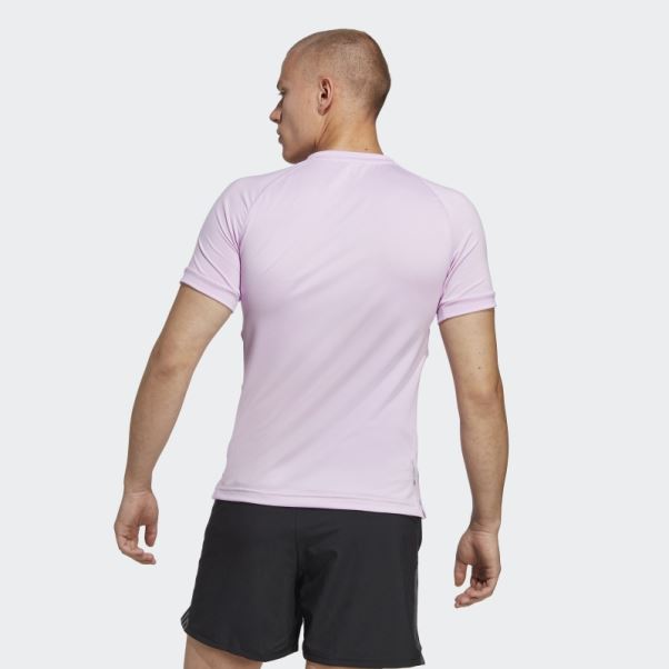 T-shirt Alphastrength Lilas Adidas