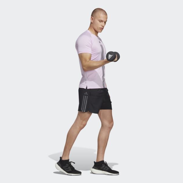 T-shirt Alphastrength Lilas Adidas