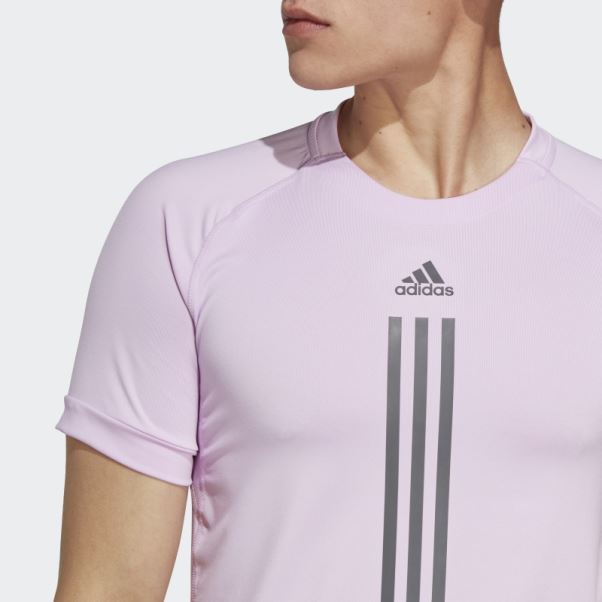 T-shirt Alphastrength Lilas Adidas
