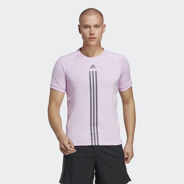 T-shirt Adidas Alphastrength Lilas