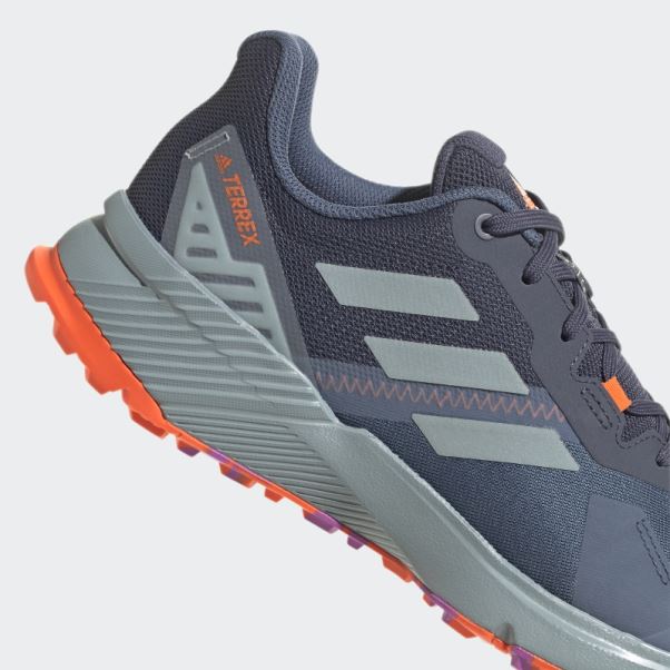 Terrex Soulstride Chaussures De Course Sur Sentier Acier Adidas