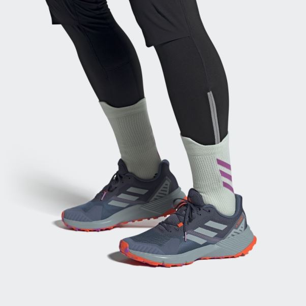 Terrex Soulstride Chaussures De Course Sur Sentier Acier Adidas
