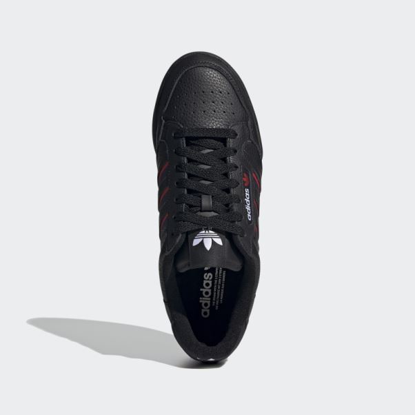 Chaussure Adidas Continental 80 Stripes Noir