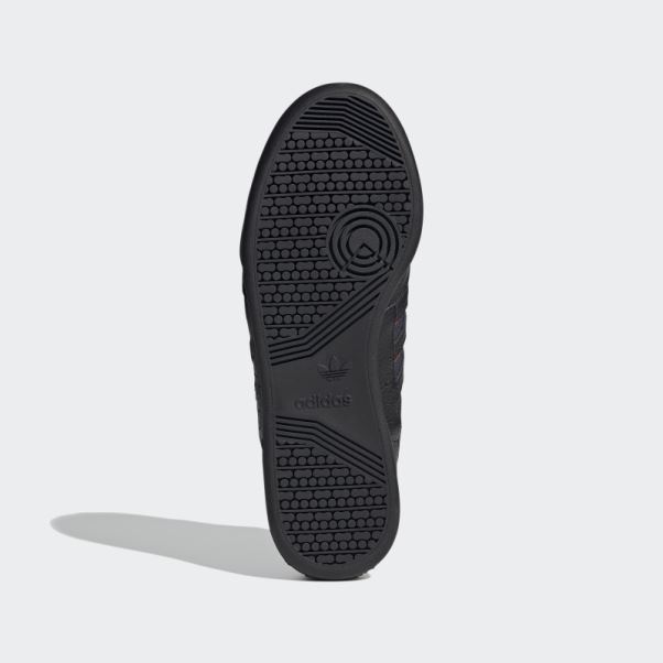 Chaussure Adidas Continental 80 Stripes Noir