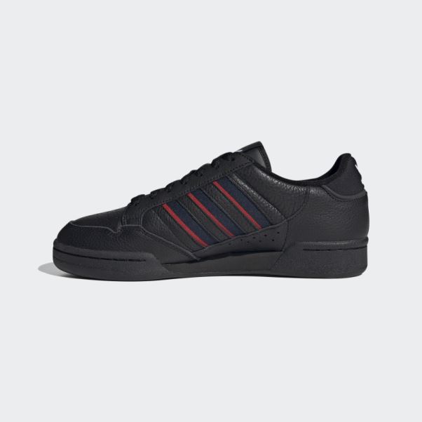 Chaussure Adidas Continental 80 Stripes Noir