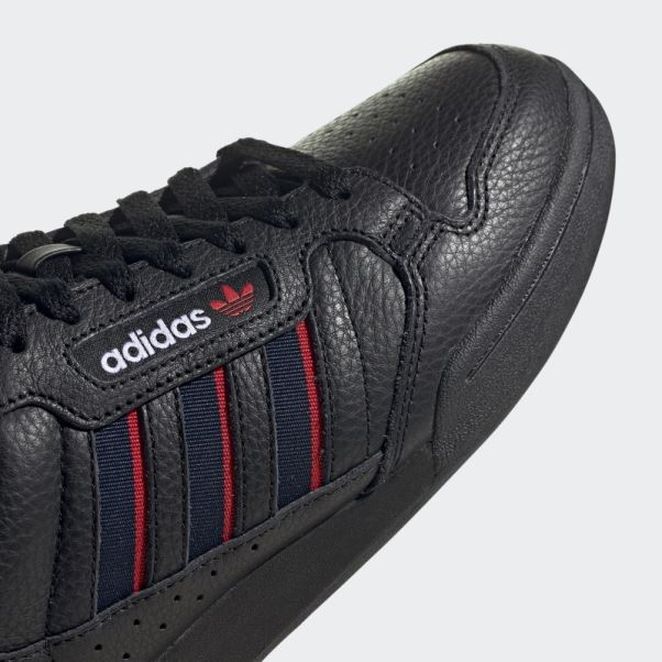 Chaussure Adidas Continental 80 Stripes Noir