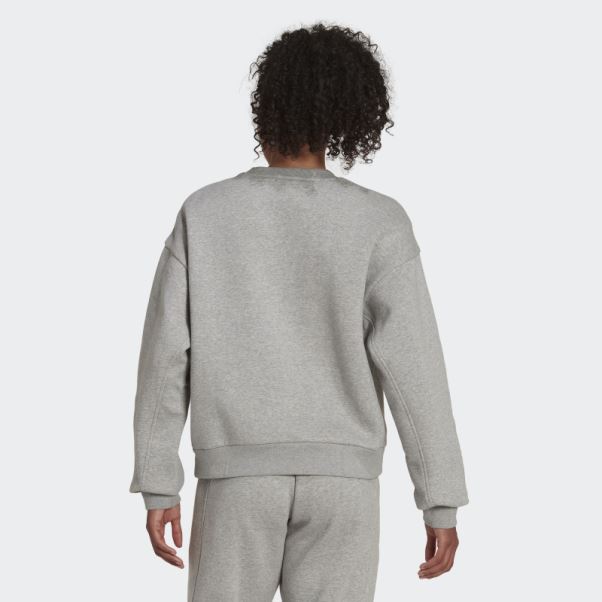 Sweat Adidas All Szn Polaire Gris Moyen