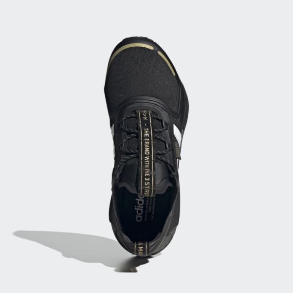 Chaussures Adidas Nmd-r1 V3 Or Métallique