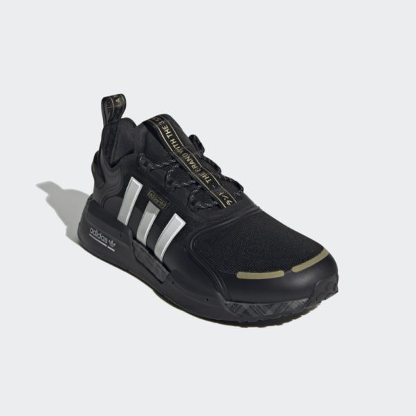 Chaussures Adidas Nmd-r1 V3 Or Métallique