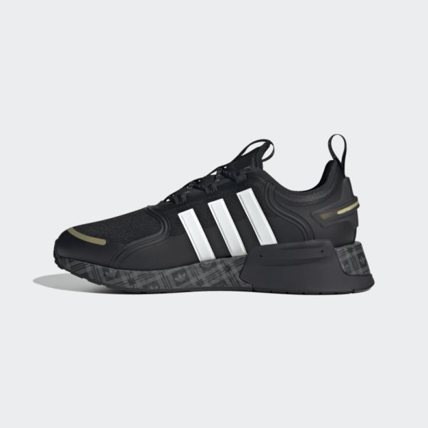Chaussures Adidas Nmd-r1 V3 Or Métallique