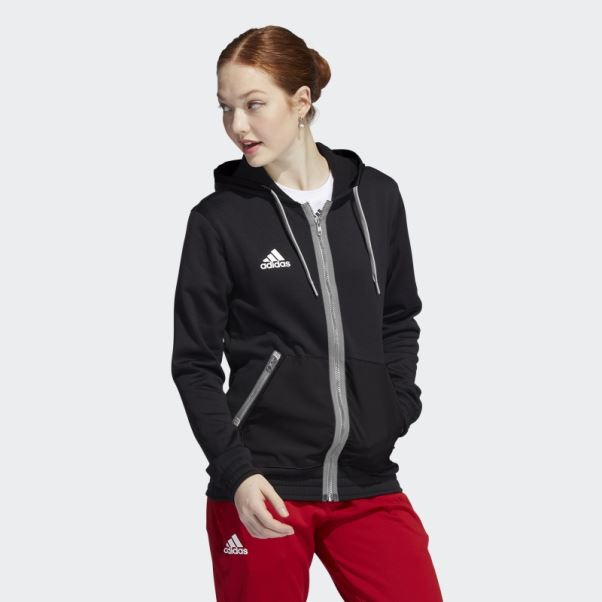Sweat à Capuche Zippé Team Issue Noir Adidas