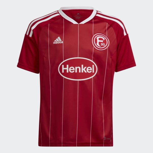 Maillot Domicile Fortuna Düsseldorf 22/23 Rouge Adidas