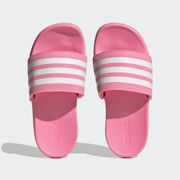 Adilette Confort Diapositives Faisceau Rose Adidas
