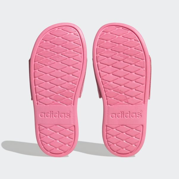 Adilette Confort Diapositives Faisceau Rose Adidas