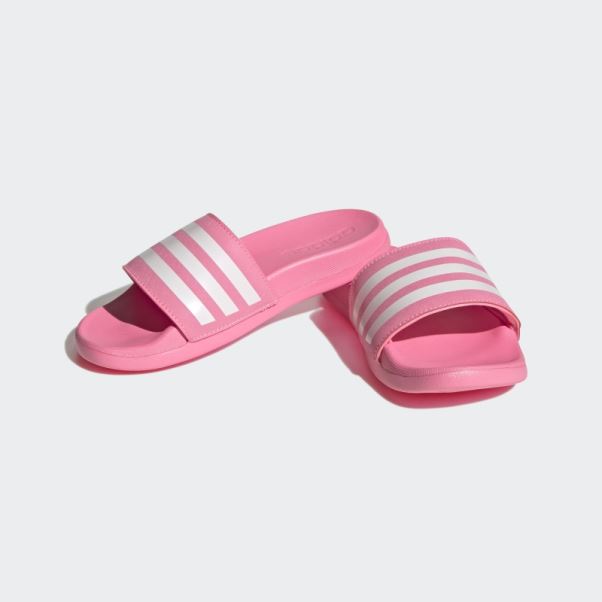 Adilette Confort Diapositives Faisceau Rose Adidas