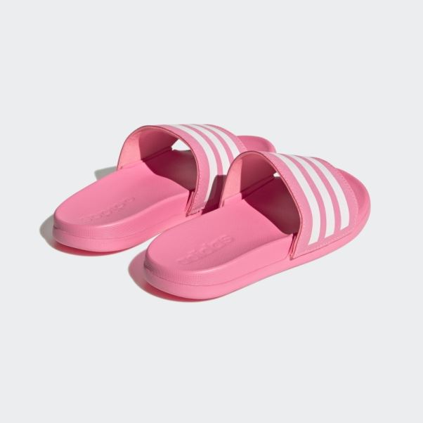 Adilette Confort Diapositives Faisceau Rose Adidas