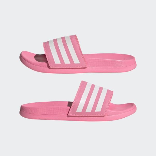 Adilette Confort Diapositives Faisceau Rose Adidas