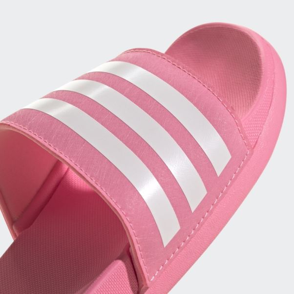 Adilette Confort Diapositives Faisceau Rose Adidas
