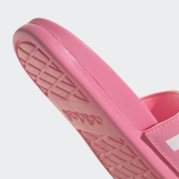 Adilette Confort Diapositives Faisceau Rose Adidas