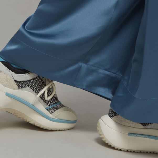 Y-3 Pantalon De Jogging Large En Soie Technique Adidas Fashion