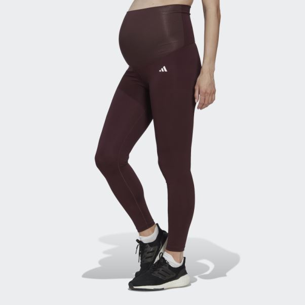 Training Essentials 7/8 Leggings (maternité) Bordeaux Adidas