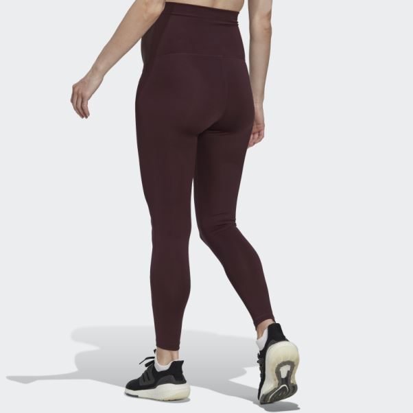 Training Essentials 7/8 Leggings (maternité) Bordeaux Adidas