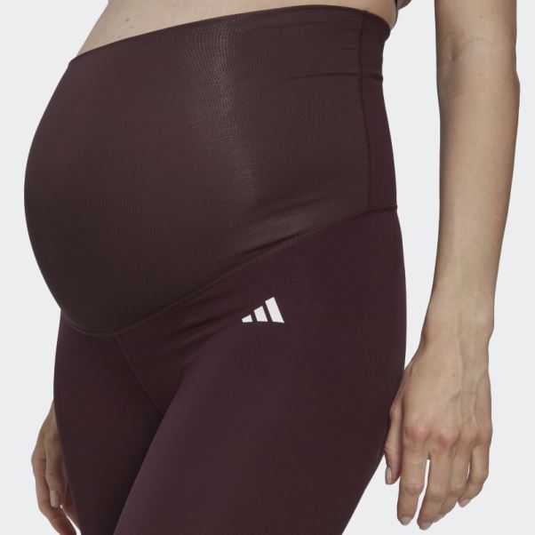 Training Essentials 7/8 Leggings (maternité) Bordeaux Adidas
