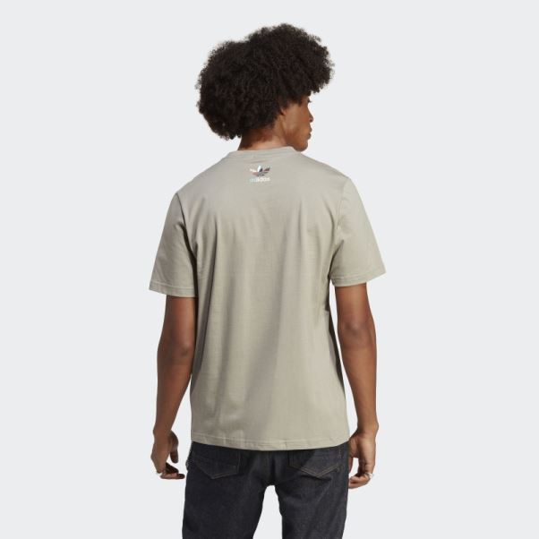 T-shirt Adidas Silver Pebble Graphics Off The Grid